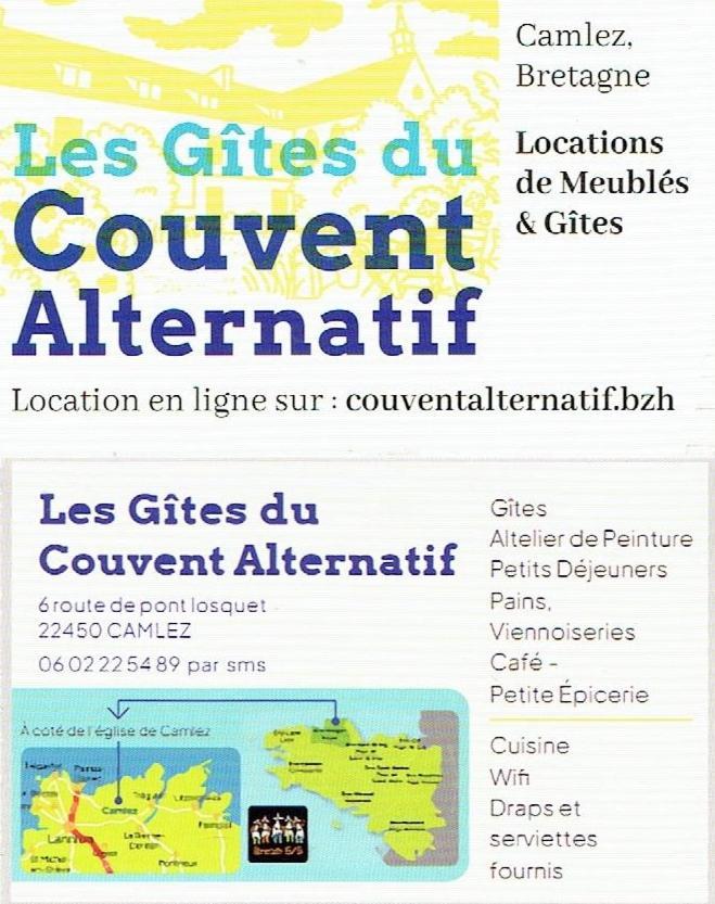 Les Gites Du Couvent Alternatif Camlez Exterior photo